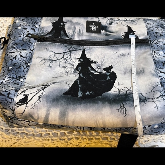 Witch Black Cats, Bats & Raven Handbag - Picture 9 of 9